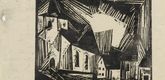 Lyonel Feininger. Church (Kirche). 1918