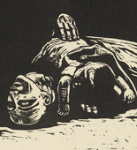 Käthe Kollwitz. The Widow II (Die Witwe II) (plate 5) from War (Krieg). (1922, published 1923)