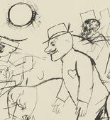 George Grosz. Plate 24 from Ecce Homo. 1922-1923 (reproduced drawings and watercolors executed 1915-22)