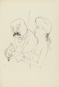George Grosz. Plate 26 from Ecce Homo. 1922-1923 (reproduced drawings and watercolors executed 1915-22)