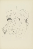 George Grosz. Plate 26 from Ecce Homo. 1922-1923 (reproduced drawings and watercolors executed 1915-22)