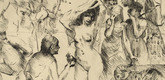 Lovis Corinth. Judgement of Paris (Urteils des Paris) from Classical Legends (Antike Legenden). 1919
