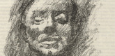 Lovis Corinth. Karl Liebknecht (plate facing page 104) from Gesammelte Schriften (Collected Writings). 1920