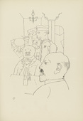 George Grosz. Plate 27 from Ecce Homo. 1922-1923 (reproduced drawings and watercolors executed 1915-22)