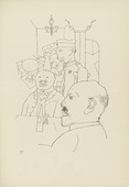 George Grosz. Plate 27 from Ecce Homo. 1922-1923 (reproduced drawings and watercolors executed 1915-22)