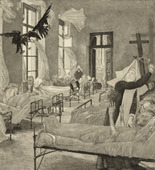 Max Klinger. Plague (Pest) (plate 5) for the portfolio On Death, Part II, Opus XIII (Vom Tode, Zweiter Teil, Opus XIII). 1903 (published 1904)