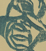 Christian Rohlfs. Street Urchin (Head with Hat [Lausbub (Kopf mit Hut)]. (1921)
