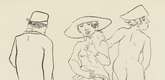 George Grosz. Plate 28 from Ecce Homo. 1922-1923 (reproduced drawings and watercolors executed 1915-22)