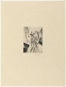 Edwin Scharff. Rider (Reiter) from the periodical in portfolio form Die Schaffenden, vol. 1, no. 2 (1919). 1918, published 1919