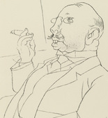 George Grosz. Plate 29 from Ecce Homo. 1922-1923 (reproduced drawings and watercolors executed 1915-22)
