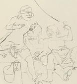George Grosz. Plate 30 from Ecce Homo. 1922-1923 (reproduced drawings and watercolors executed 1915-22)