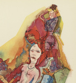 George Grosz. Plate VI from Ecce Homo. 1922-1923 (reproduced drawings and watercolors executed 1915-22)