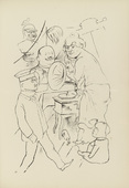 George Grosz. Plate 31 from Ecce Homo. 1922-1923 (reproduced drawings and watercolors executed 1915-22)