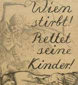 Käthe Kollwitz. Vienna Is Dying! Save Its Children! (Wien stirbt! Rettet seine Kinder!). 1920