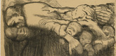 Käthe Kollwitz. Vienna Is Dying! Save Its Children! (Wien stirbt! Rettet seine Kinder!). 1920