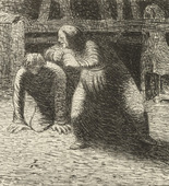 Ernst Barlach. The Curse (Verfluchung) from The Dead Day (Der tote Tag). (1910-11, published 1912)
