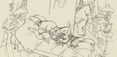George Grosz. Plate 32 from Ecce Homo. 1922-1923 (reproduced drawings and watercolors executed 1915-22)