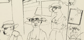 George Grosz. Plate 34 from Ecce Homo. 1922-1923 (reproduced drawings and watercolors executed 1915-22)