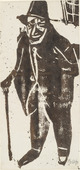 Christian Rohlfs. Jew (Jude). (1923)