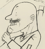 George Grosz. Plate 35 from Ecce Homo. 1922-1923 (reproduced drawings and watercolors executed 1915-22)
