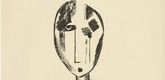 Lasar Segall. Young Beggar (Junge Bettlerin) from the periodical Kündung, vol. 1, no. 2 (February 1921). 1921 (executed 1920)
