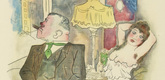 George Grosz. Plate VII from Ecce Homo. 1922-1923 (reproduced drawings and watercolors executed 1915-22)