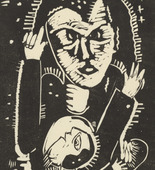 Franz Radziwill. Turning Away (Abkehr) from the periodical Kündung, vol. 1, no. 3 (March 1921). 1921 (executed 1920-21)