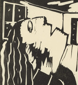 Franz Radziwill. Travails of Love (Liebesgram) from the periodical Kündung, vol. 1, no. 3 (March 1921). 1921 (executed 1920-21)