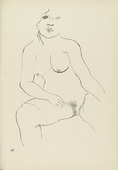 George Grosz. Plate 38 from Ecce Homo. 1922-1923 (reproduced drawings and watercolors executed 1915-22)