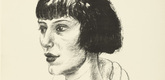 Otto Dix. Mrs. Otto Mueller (Frau Otto Mueller). 1923