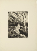 Emil Nolde. Surf (Brandung). (1922)