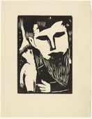 Franz Radziwill. The Prophet (Der Prophet) from the periodical Kündung, vol. 1, no. 3 (March 1921). 1921 (executed 1920-21)