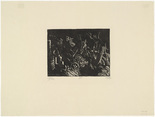Otto Dix. Flare Illuminates the Monacu-ferme (Leuchtkugel erhellt die Monacu-ferme) from The War (Der Krieg). (1924)