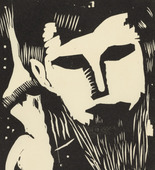 Franz Radziwill. The Prophet (Der Prophet) from the periodical Kündung, vol. 1, no. 3 (March 1921). 1921 (executed 1920-21)