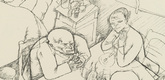 George Grosz. Plate 39 from Ecce Homo. 1922-1923 (reproduced drawings and watercolors executed 1915-22)