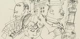 George Grosz. Plate 40 from Ecce Homo. 1922-1923 (reproduced drawings and watercolors executed 1915-22)