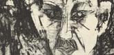 .a Ernst Ludwig Kirchner, .b Ottomar Starke. Portrait of Carl Sternheim (Bildnis Carl Sternheims) from the periodical Der Bildermann, No. 9. (1916)