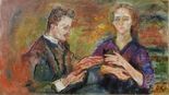 Oskar Kokoschka. Hans Tietze and Erica Tietze-Conrat. 1909