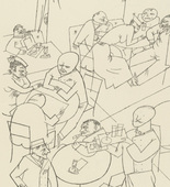 George Grosz. Plate 41 from Ecce Homo. 1922-1923 (reproduced drawings and watercolors executed 1915-22)