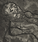 Otto Dix. Dead Man in the Mud (Toter im Schlamm) from The War (Der Krieg). (1924)