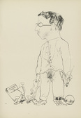 George Grosz. Plate 42 from Ecce Homo. 1922-1923 (reproduced drawings and watercolors executed 1915-22)