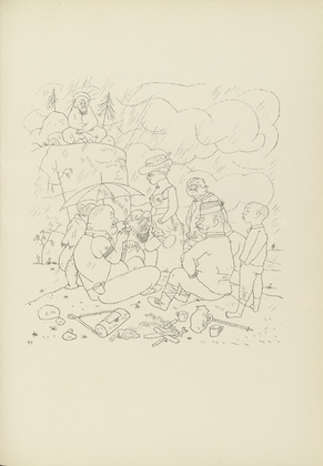 George Grosz. Plate 43 from Ecce Homo. 1922-1923 (reproduced drawings and watercolors executed 1915-22)