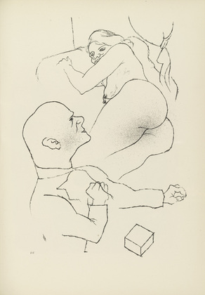 George Grosz. Plate 44 from Ecce Homo. 1922-1923 (reproduced drawings and watercolors executed 1915-22)