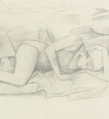 Karl Hofer. Two Women by the Shore. (c. 1928-29)