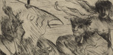 Lovis Corinth. The Abduction of Helen (Der Raub der Helena) from Classical Legends (Antike Legenden). 1919