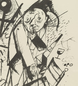 George Grosz. Plate 46 from Ecce Homo. 1922-1923 (reproduced drawings and watercolors executed 1915-22)
