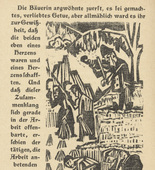 Ernst Ludwig Kirchner. The Feasting Farmer: Harvest (Der Festbauer: Ernte) (in-text plate, page 174) from Neben der Heerstrasse (Off the Main Road). 1923