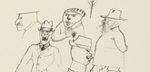 George Grosz. Plate 47 from Ecce Homo. 1922-1923 (reproduced drawings and watercolors executed 1915-22)