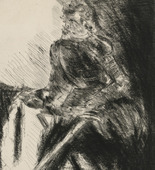 Lovis Corinth. Rudolf Rittner as Florian Geyer (Rudolf Rittner als Florian Geyer) for the portfolio Compositions (Kompositionen). (1921-22)