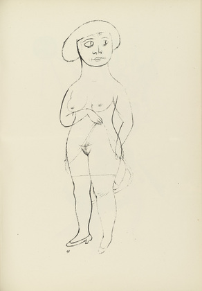 George Grosz. Plate 48 from Ecce Homo. 1922-1923 (reproduced drawings and watercolors executed 1915-22)